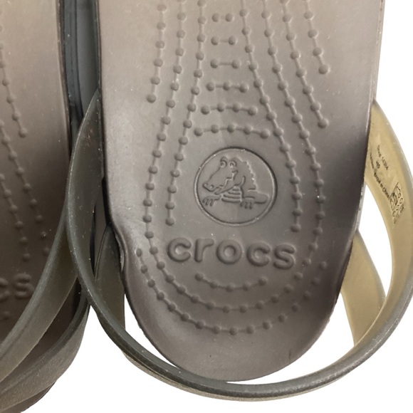 CROCS Isabelle Huarche Strappy Wedge Sandals - Picture 7 of 11
